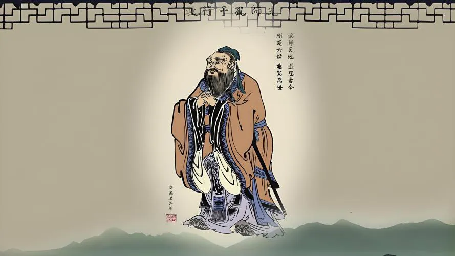 Portrait of Confucius